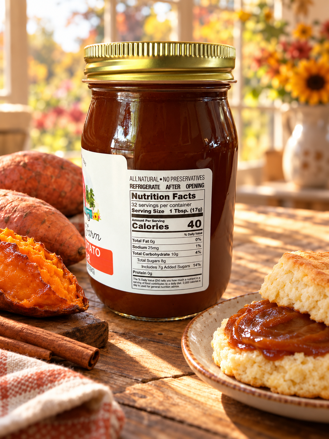 STATE 28 FARM SWEET POTATO BUTTER