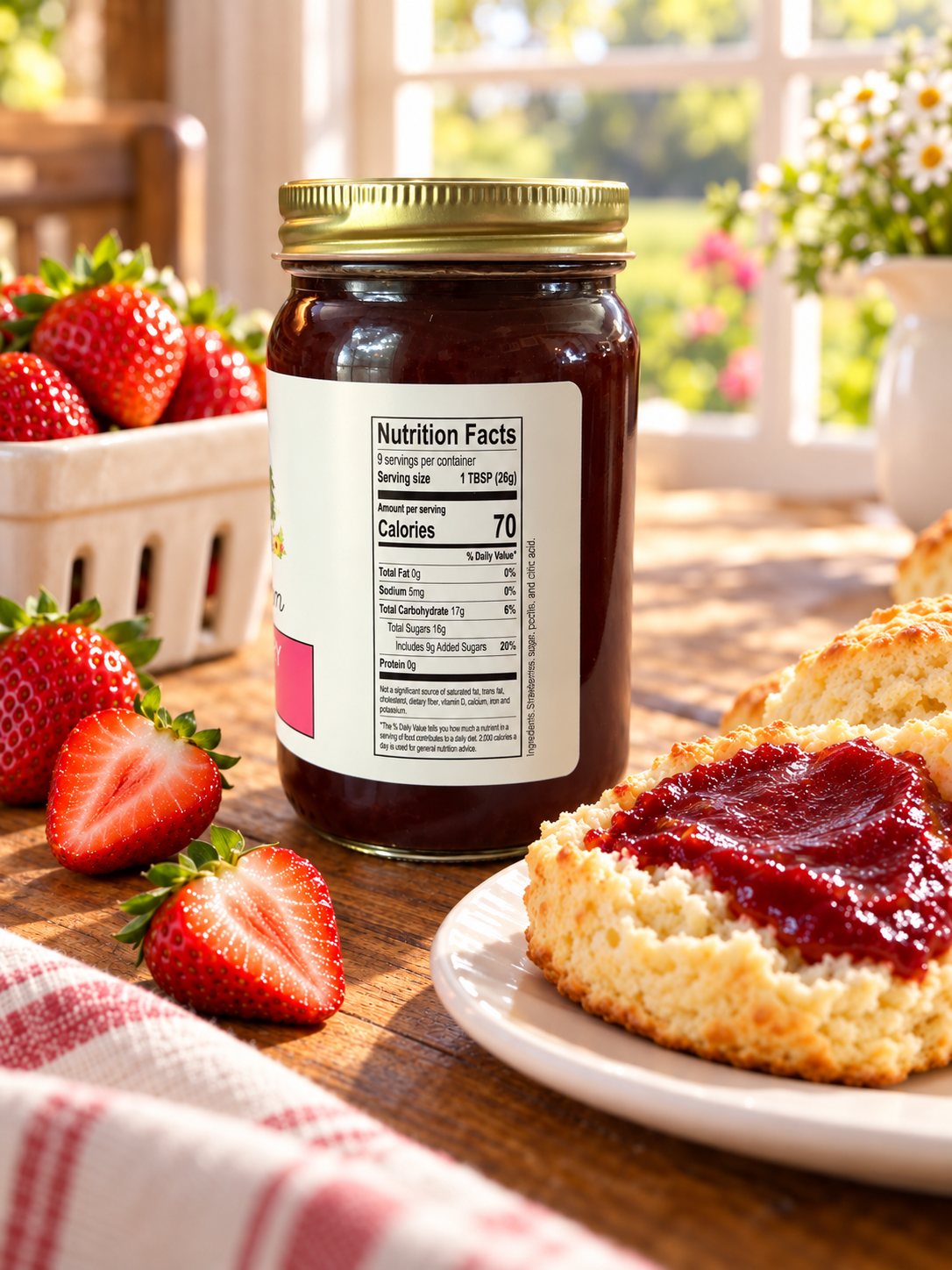 STATE 28 FARM STRAWBERRY BUTTER 9 OZ