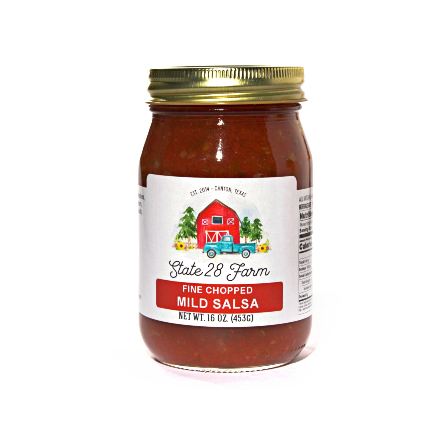 STATE 28 FARM FINE CHOPPED MILD SALSA 16 OZ