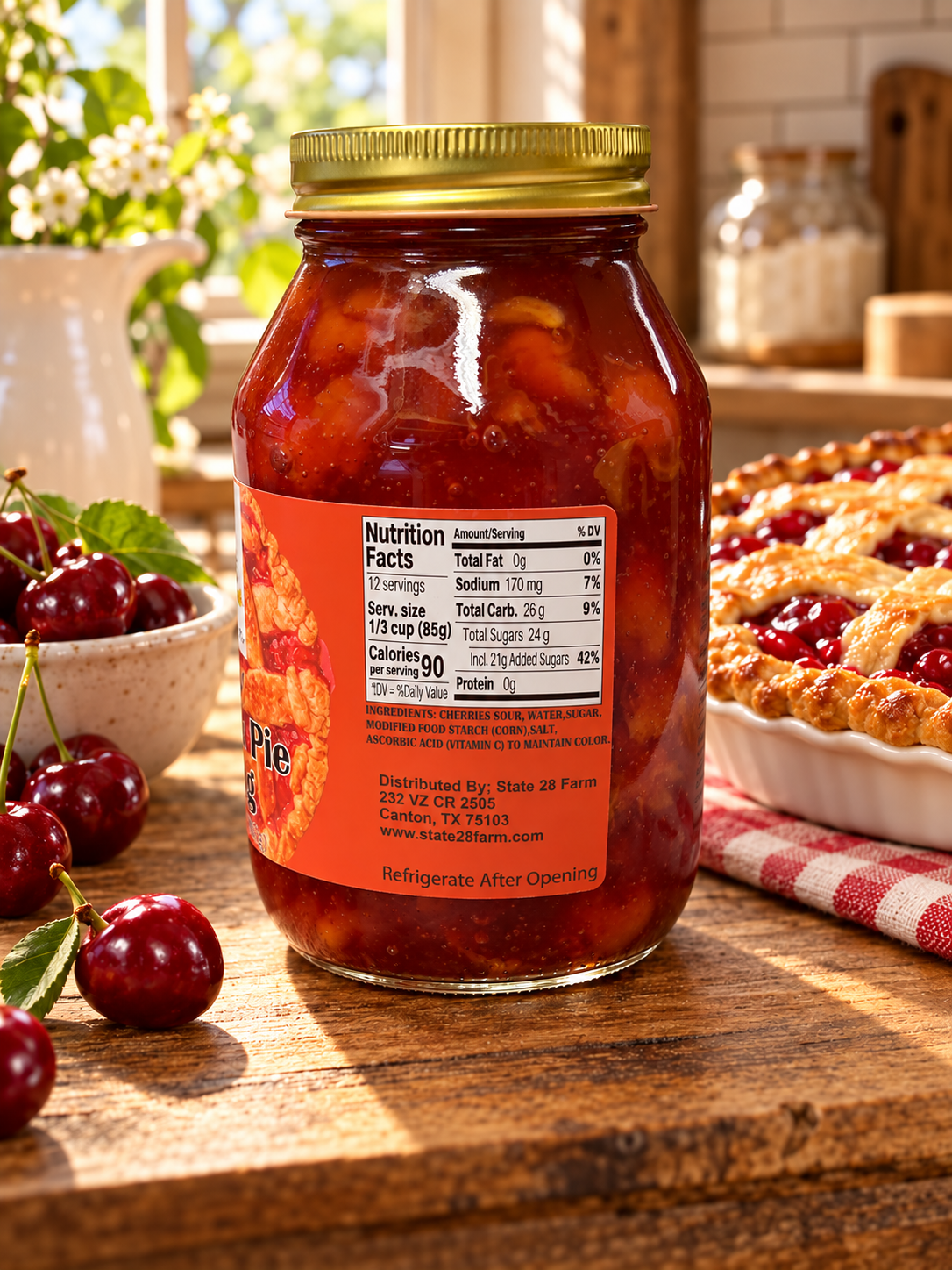 CHERRY COBBLER & PIE FILLING