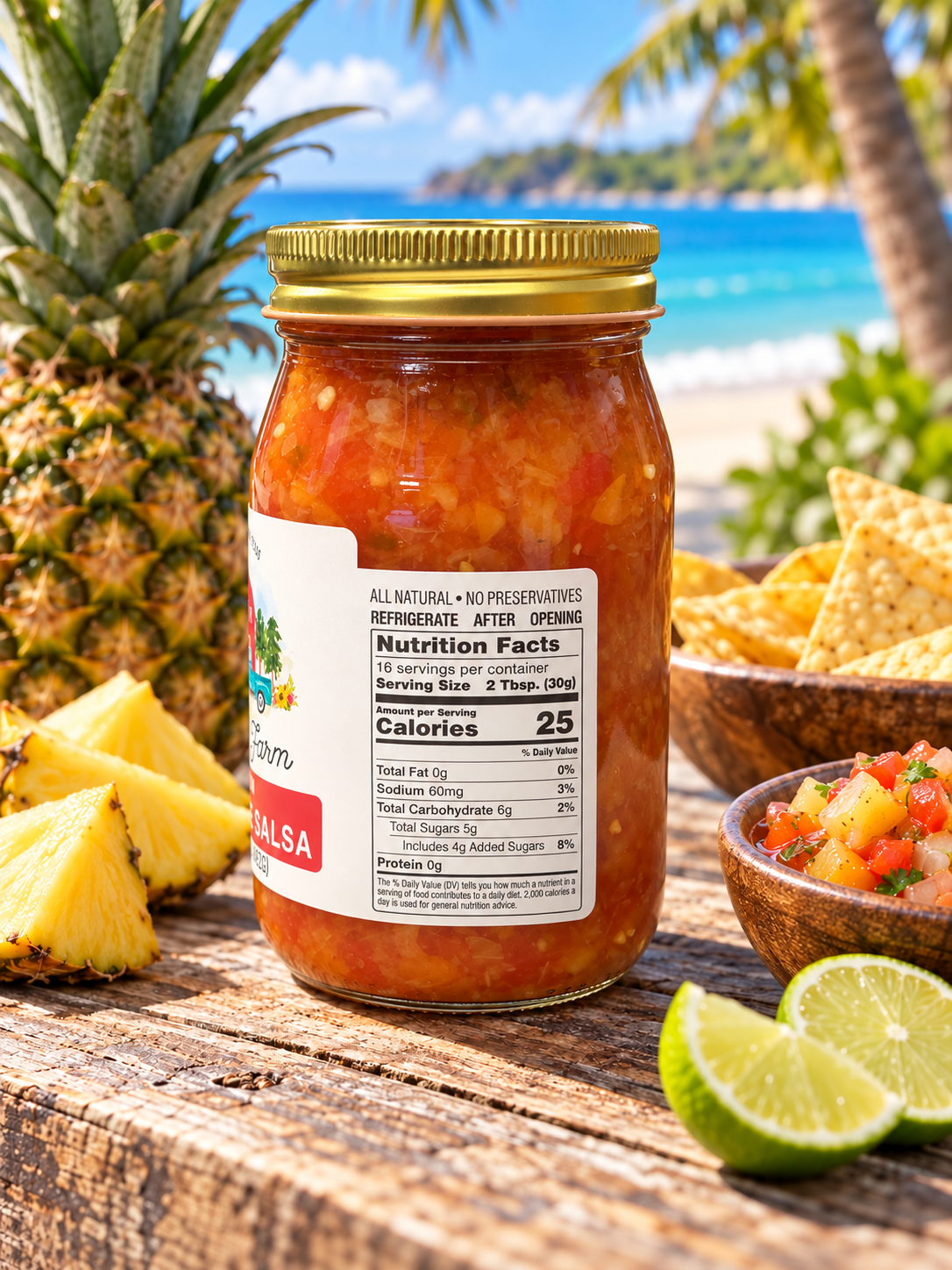 MEDIUM PINEAPPLE SALSA