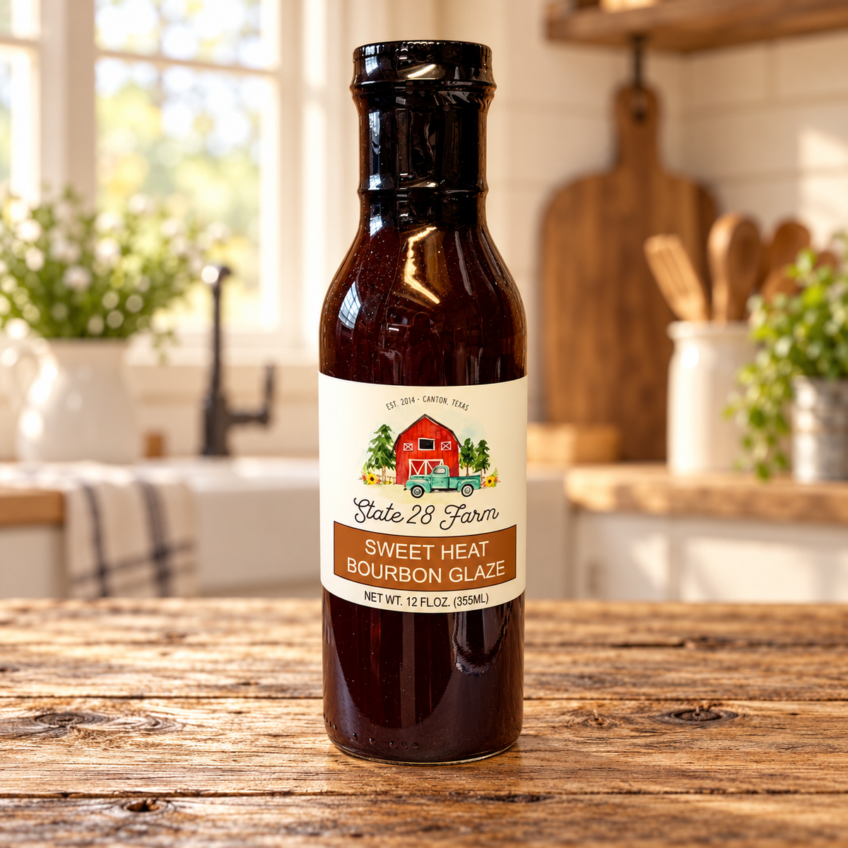 SWEET HEAT BOURBON GLAZE 12OZ