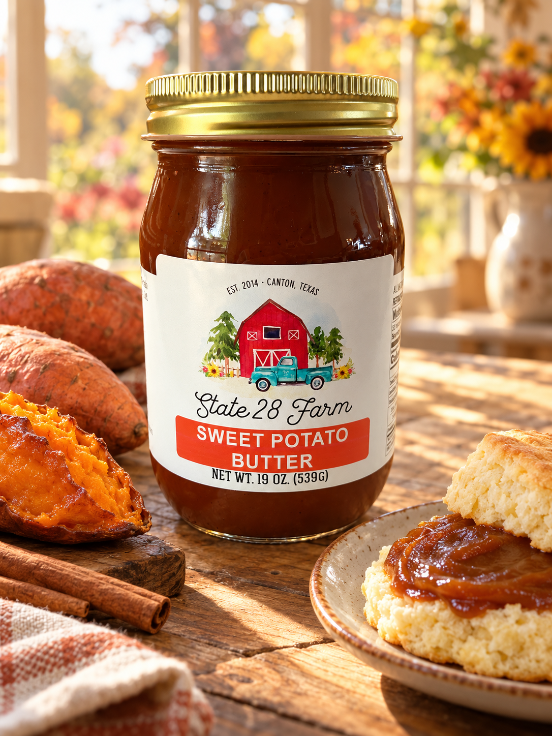 STATE 28 FARM SWEET POTATO BUTTER