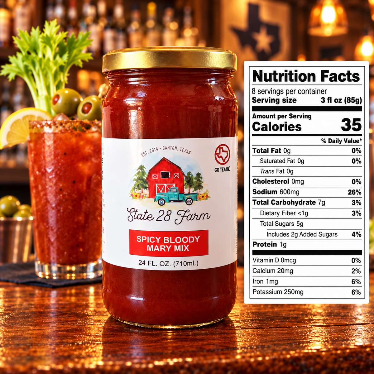 SPICY BLOODY MARY MIX