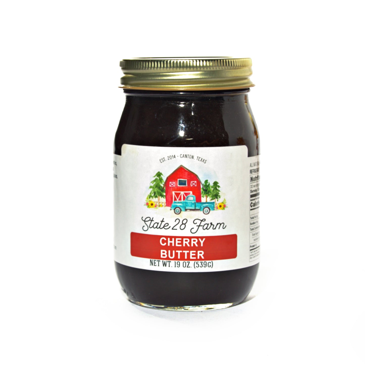 STATE 28 FARM CHERRY BUTTER 19 OZ