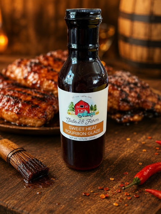 STATE 28 FARM TEXAS SWEET HEAT 4 PEPPER JELLY 5 OZ