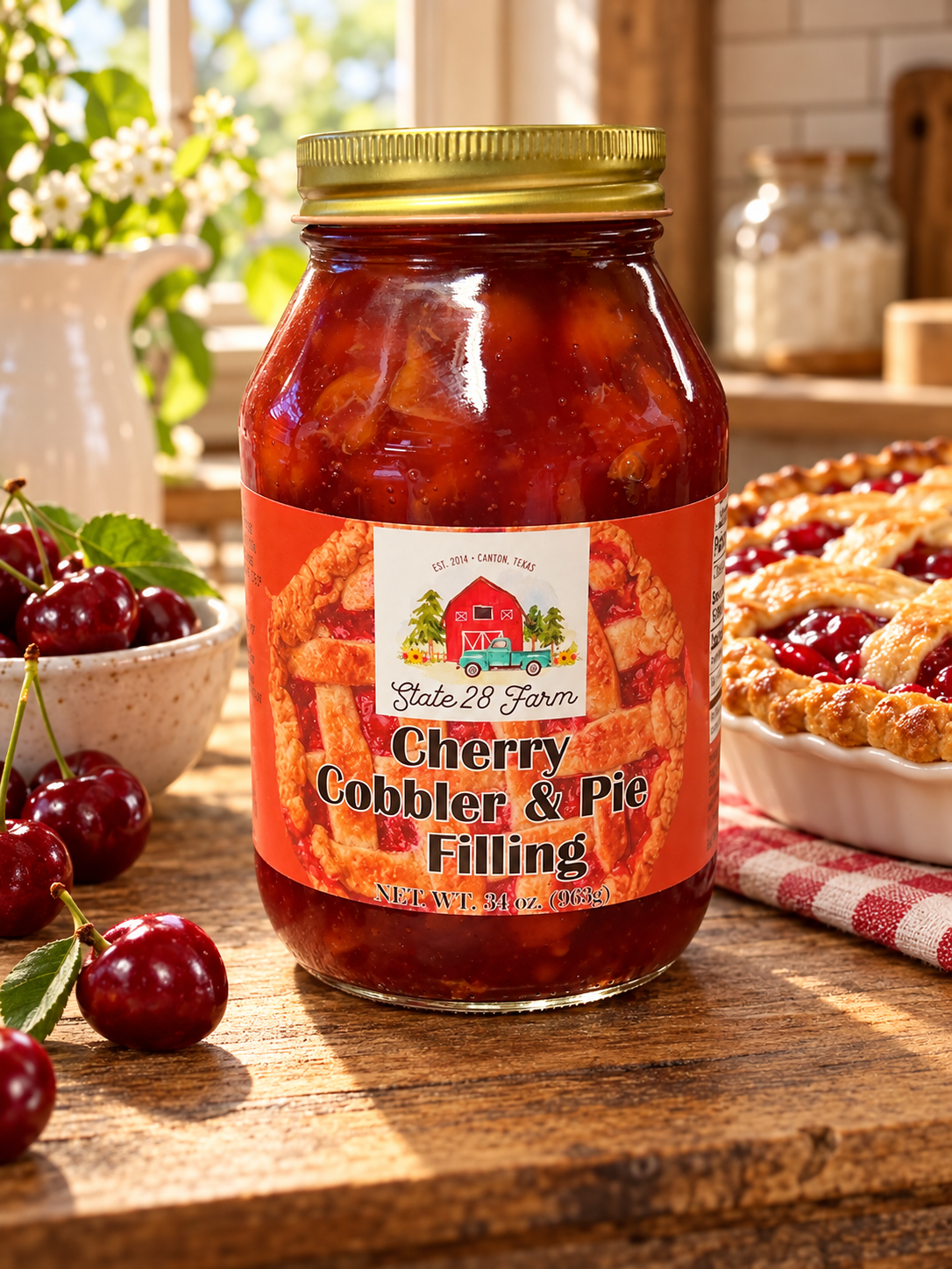 CHERRY COBBLER & PIE FILLING