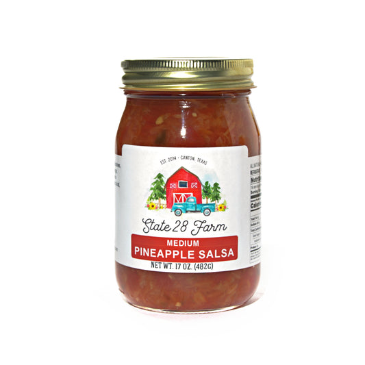STATE 28 FARM PINEAPPLE SALSA 17 OZ