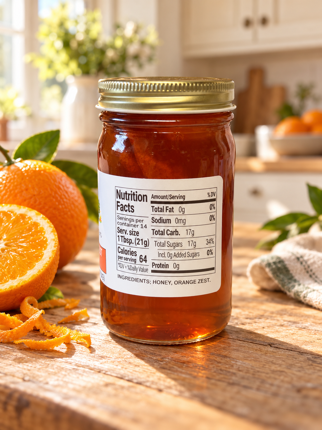 STATE 28 FARM ORANGE ZEST HONEY 11 OZ