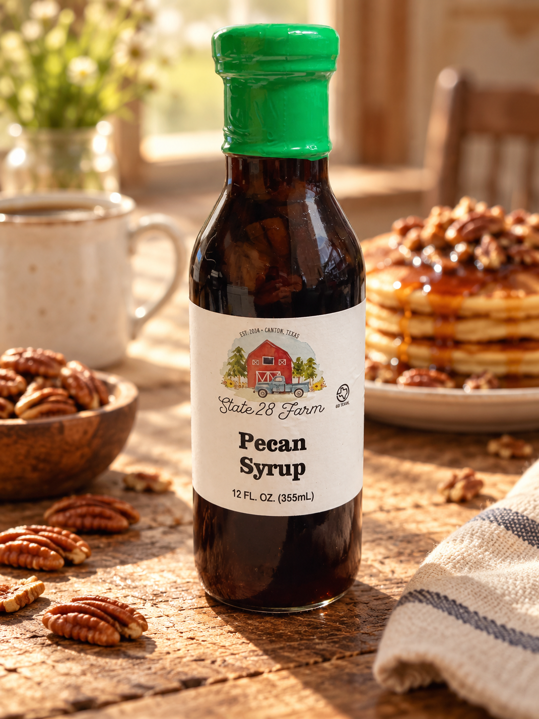 STATE 28 FARM PECAN SYRUP