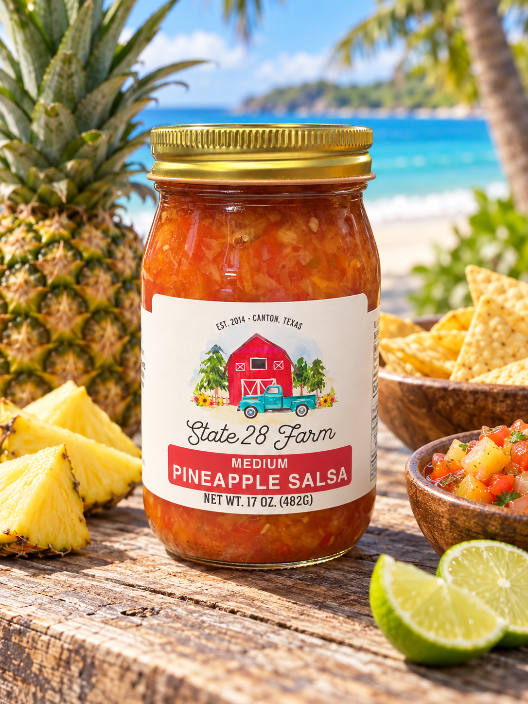 MEDIUM PINEAPPLE SALSA