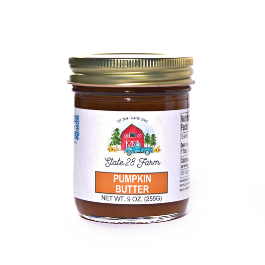 STATE 28 FARM PUMPKIN BUTTER 9 OZ