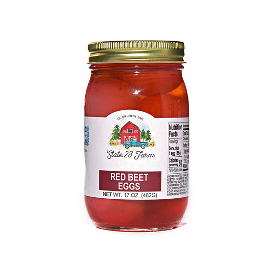 STATE 28 FARM RED BEET EGGS 17 OZ