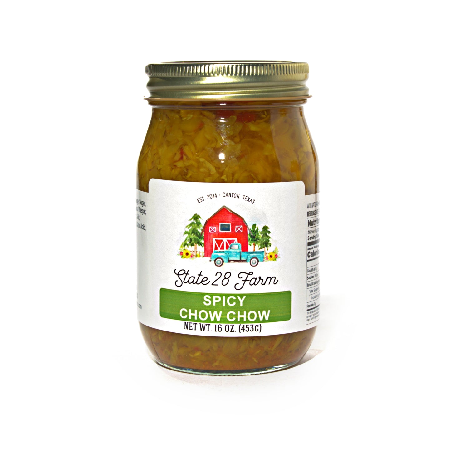 STATE 28 FARM SPICY CHOW CHOW 16 OZ