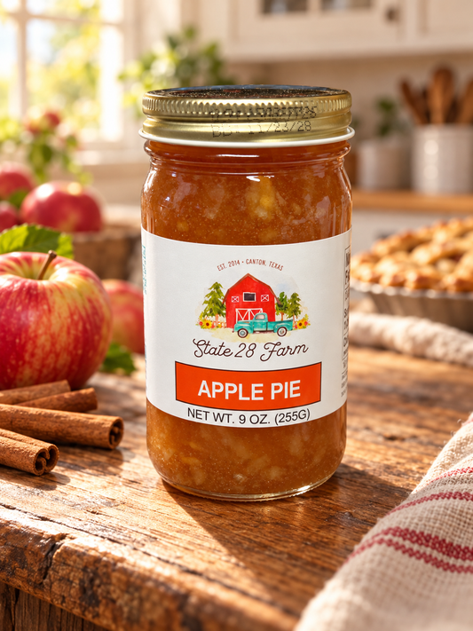 STATE 28 FARM APPLE PIE JAM