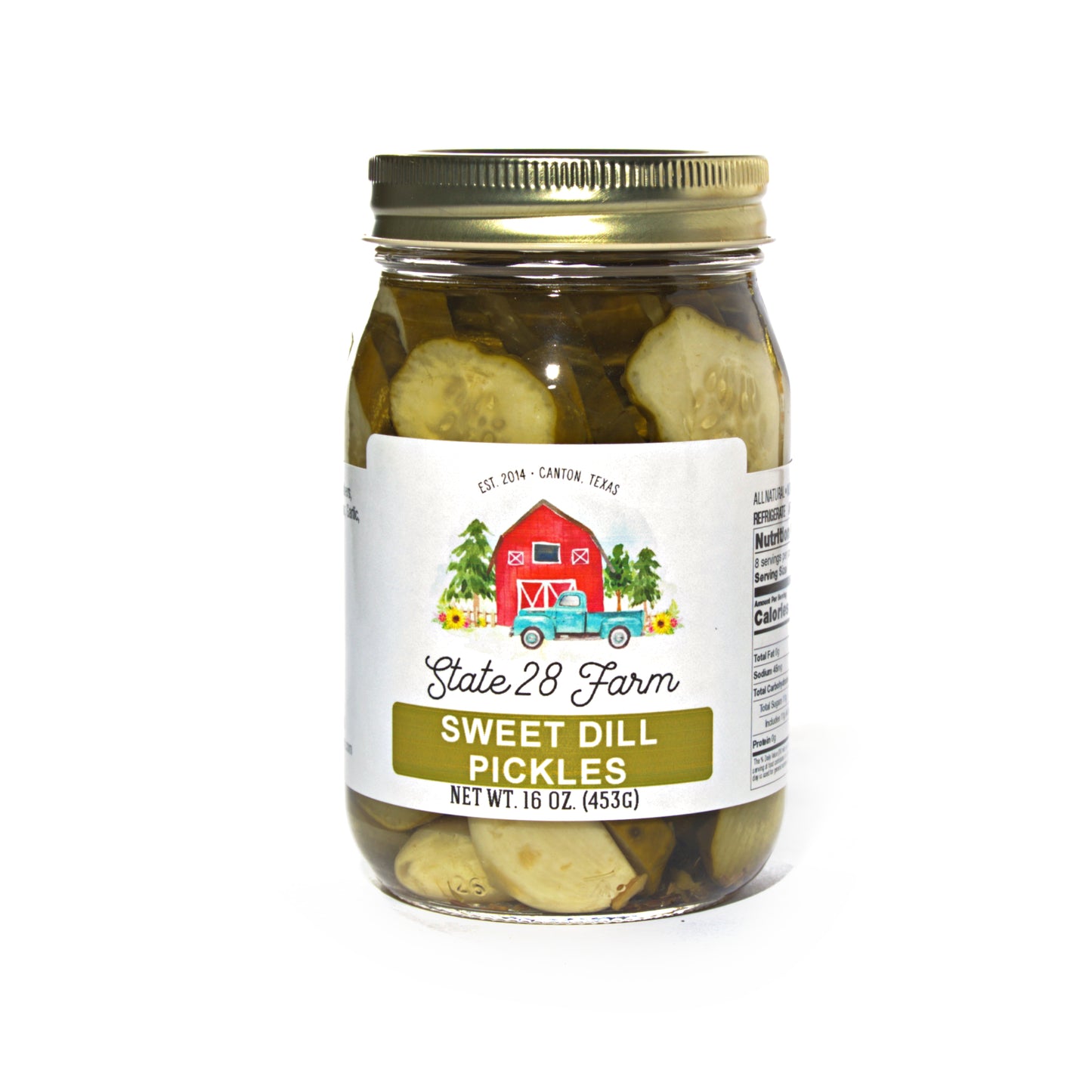 STATE 28 FARM SWEET DILL PICKLES 17 OZ