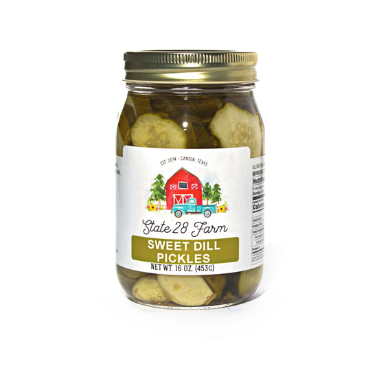 STATE 28 FARM SWEET DILL PICKLES 17 OZ