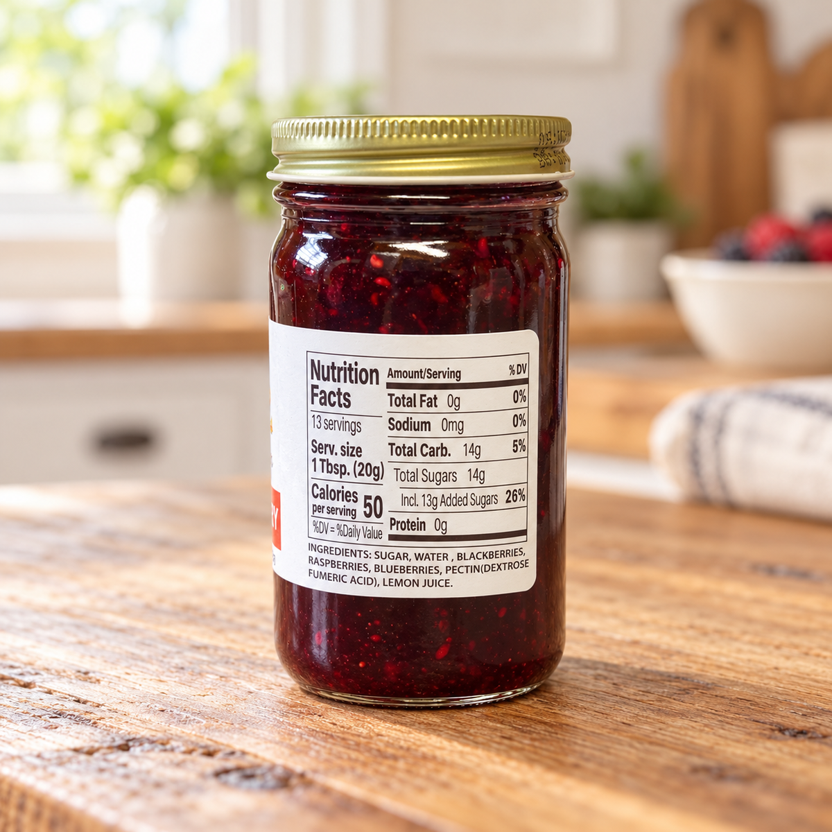 STATE 28 FARM TRIPLE BERRY JAM 9 OZ